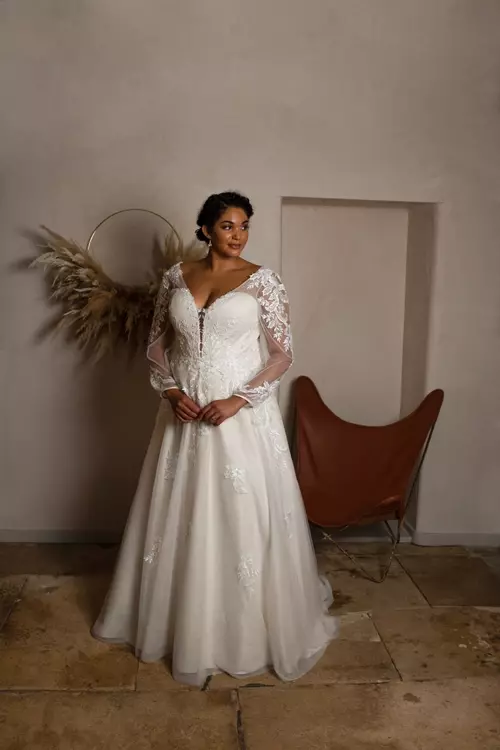 Rum pink wedding dress discount